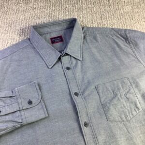 UNTUCKit XXXL Fortana‎ Long Sleeve Regular Fit Button Down Shirt Cotton New